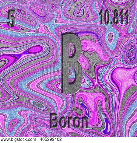 Boron atomic number 5